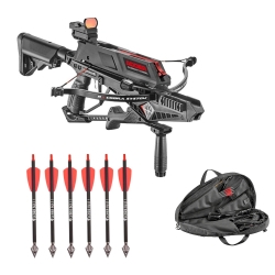 Пакет арбалет EK Archery Cobra System RX Adder + 6 стрели за лов + чанта