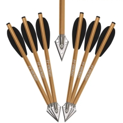 Комплект от 6 стрели X-BOW FMA broadhead Gold 6.5 inch