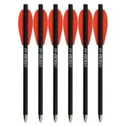 Комплект от 6 въглеродни стрели X-BOW FMA за арбалети с дълбоко проникване