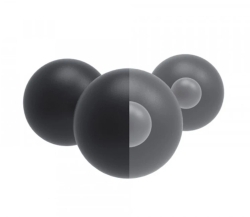 Топчета T4E Rubberball Impact RBI .43, стоманена сърцевина, 1,96 г, 10 броя