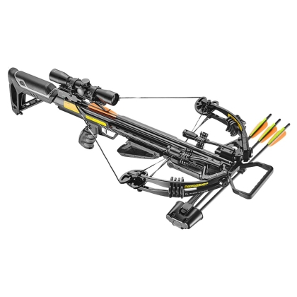 Set arbaleta compound EZ Archery Accelerator 390+ Black