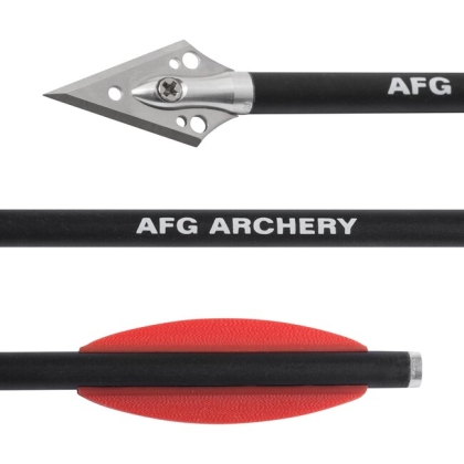 Set 6 săgeți pistol arbaletă AFG Mix-carbonate hunting bolt 6.3 inch