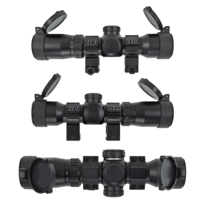 Lunetă Arbaletă X-BOW FMA 1.5-5x32 IR cu Zoom Variabil și Reticul Iluminat
