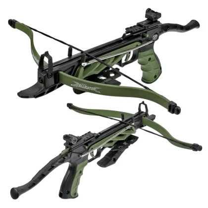 Pistol arbaleta Man Kung Alligator TCS1 Green