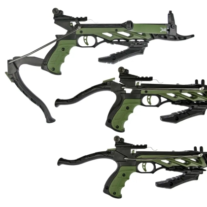 Pistol arbaleta Man Kung Alligator TCS1 Green