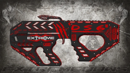 DS6 персонализиран арбалет-пистолет, 3D печатан, 80 lbs и възможност за надграждане до 110 lbs