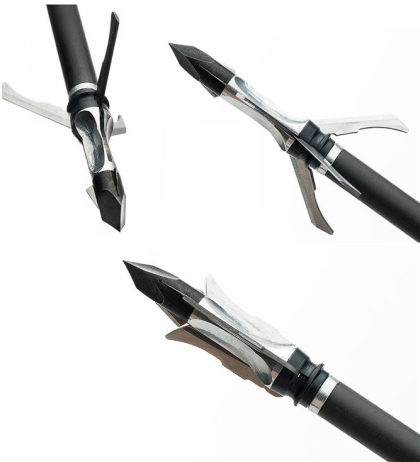 Комплект от 3 остриета за лов Grim Reaper Razortip