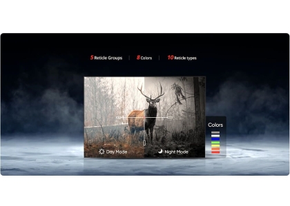 HikMicro Alpex 4K A50EL LRF, Lunetă Night Vision Ultra-HD 30mm