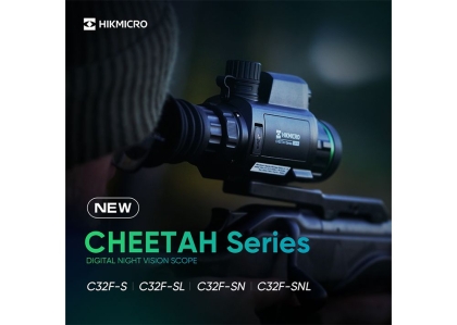 HikMicro Cheetah Clip-On 940 nm IR, 2-в-1 UHD устройство за нощно виждане