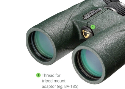 Binoclu Vanguard VEO ED 10x42, Tehnologie Carbon & Optică Premium ED