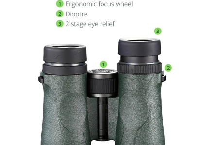 Binoclu Vanguard VEO ED 10x42, Tehnologie Carbon & Optică Premium ED