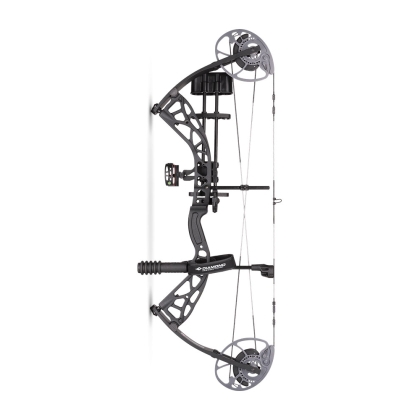 Set Arc Compound Diamond Edge MAX, Black, Ultra-Ajustabil 20-70 lbs, 16-31 inch, Sistem Binary Cam