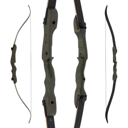 Arc Recurve Take-Down DRAKE Dark Chocolate (62-70 inch)
