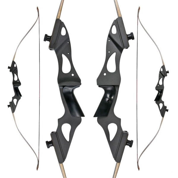 Arc Recurve Take-Down Black Raven, 58 inch, 25-60 lbs