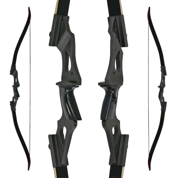 Arc Recurve Take-Down Black Raven, 58 inch, 25-60 lbs