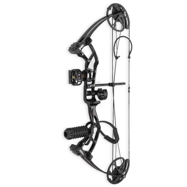Set Complet Arc Compound Tineret M2, 10-40 lbs, Black, Accesorii Incluse