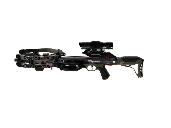 Комплект за арбалет Barnett Hyper Raptor GTX, 425 fps, Bukops X-Factor LFR 2-7x36mm Speed-Dial