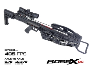 Set Arbaletă BOSS-X - 405 FPS, Sistem DC Triggerbox