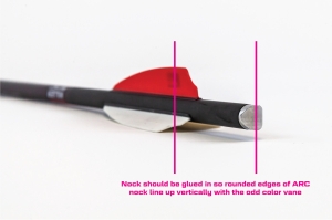 Set 12 Nock-uri Killer Instinct ARC Nock