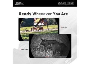 DNT Zulus HD V2 3–12x LRF, Lunetă Night Vision Sony STARVIS 2