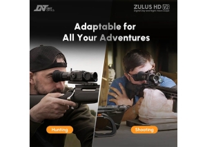 DNT Zulus HD V2 3–12x LRF, Lunetă Night Vision Sony STARVIS 2