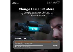 DNT Zulus HD V2 3–12x LRF, Lunetă Night Vision Sony STARVIS 2