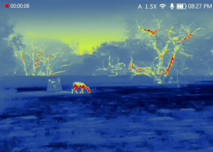 DNT Hound H315R, термовизионна монокулярна система с широк обзор, телеметър и балистичен калкулатор