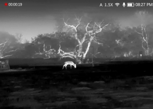 DNT Hound H325R, универсален термовизионен монокуляр с LRF и балистичен калкулатор