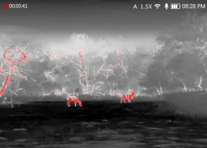 DNT Hound H325R, универсален термовизионен монокуляр с LRF и балистичен калкулатор