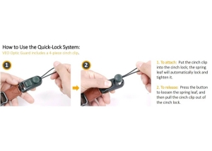 Ham Vanguard VEO Optic Guard, свобода на движение и система Cinch Lock