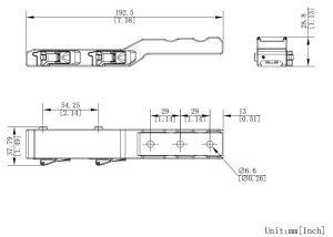 Montură HikMicro QR (Quick-Release) Weaver/Picatinny pentru Thunder, Panther, Cheetah