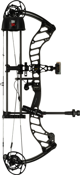 Set arc compound Bowtech Ascend DLX Kit Stealth Grey