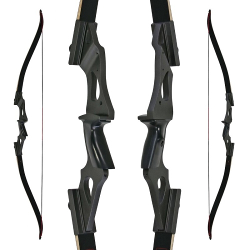 Arc Recurve Take-Down Black Raven, 58 inch, 25-60 lbs