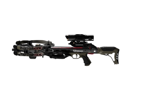 Комплект за арбалет Barnett Hyper Raptor GTX, 425 fps, Bukops X-Factor LFR 2-7x36mm Speed-Dial